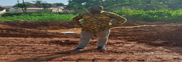 Carrefour Collège Barry : Auberlin Mbelessa mène une bataille décisive contre le marécage